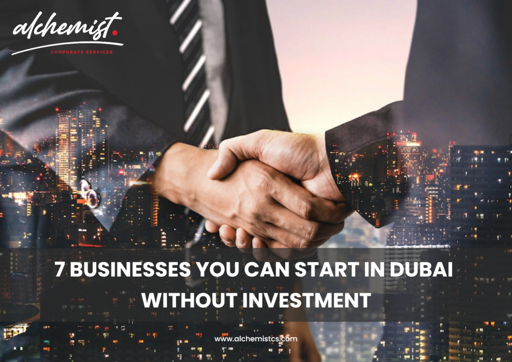 7 businesses you can start in Dubai without investment